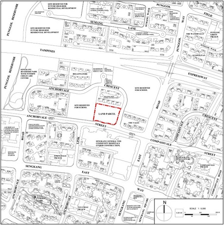 Anchorvale Crescent Location Map