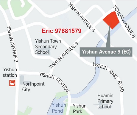 Yishun Ave 9 EC Location