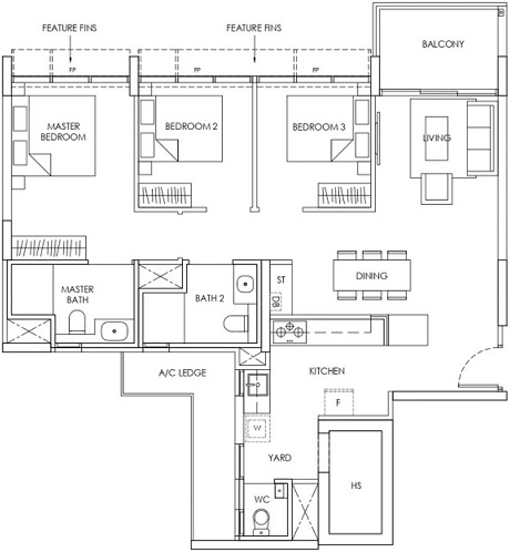 Provence Residence 3BR Type C3 97_1044_460