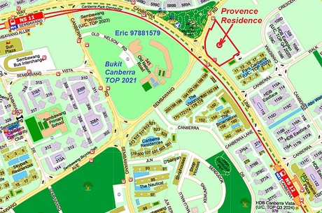 Provence Residence Location Map